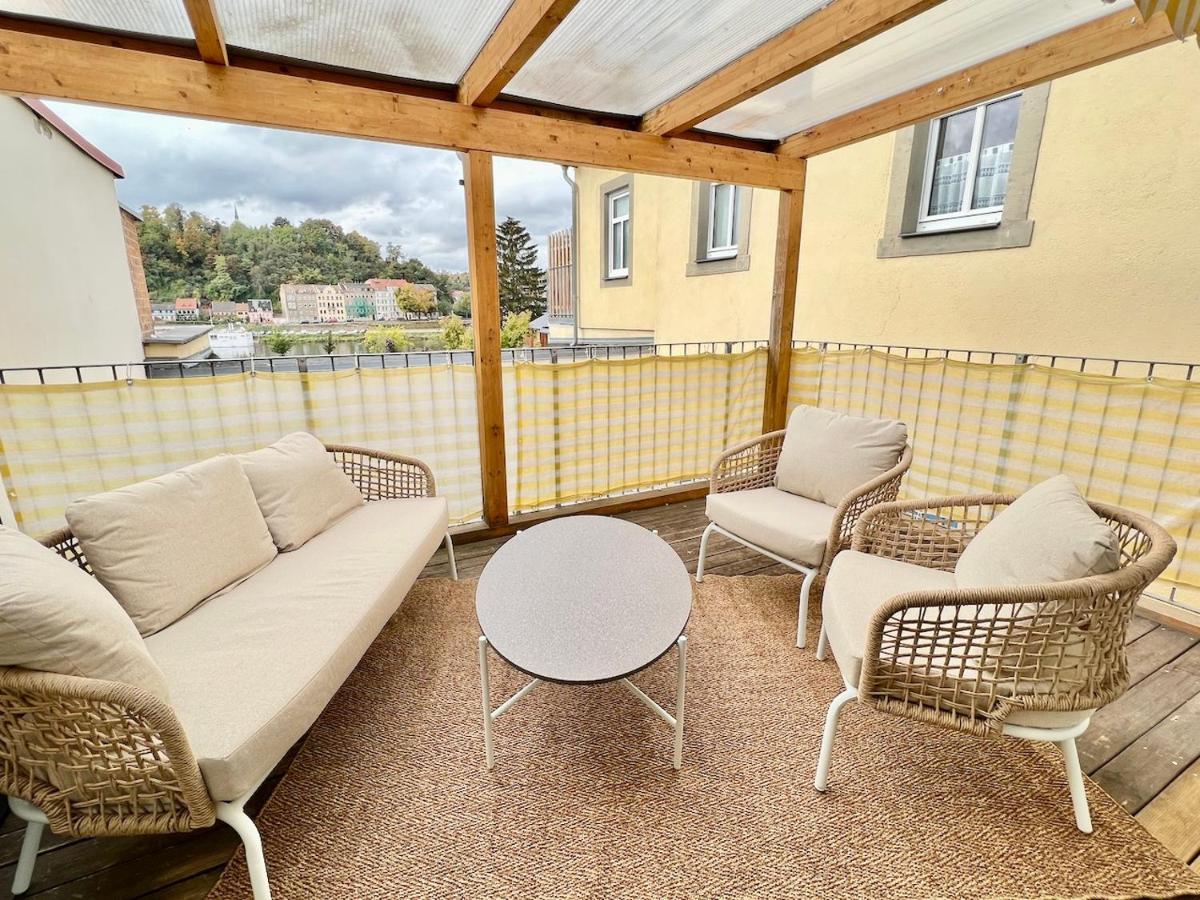 Meissner Elb-Domizil Meißen Exterior foto